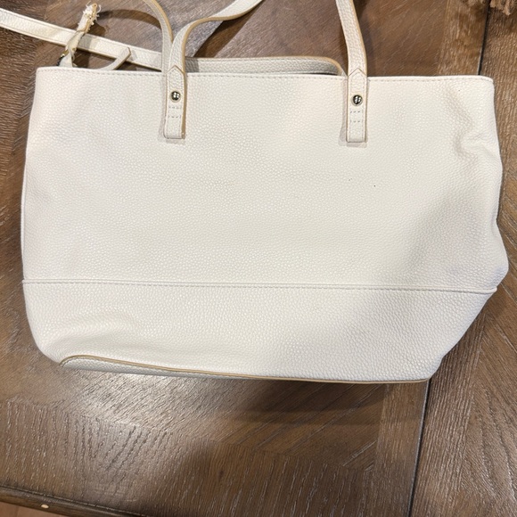 Nanette Lepore Cream Tote Bag - Picture 5 of 7